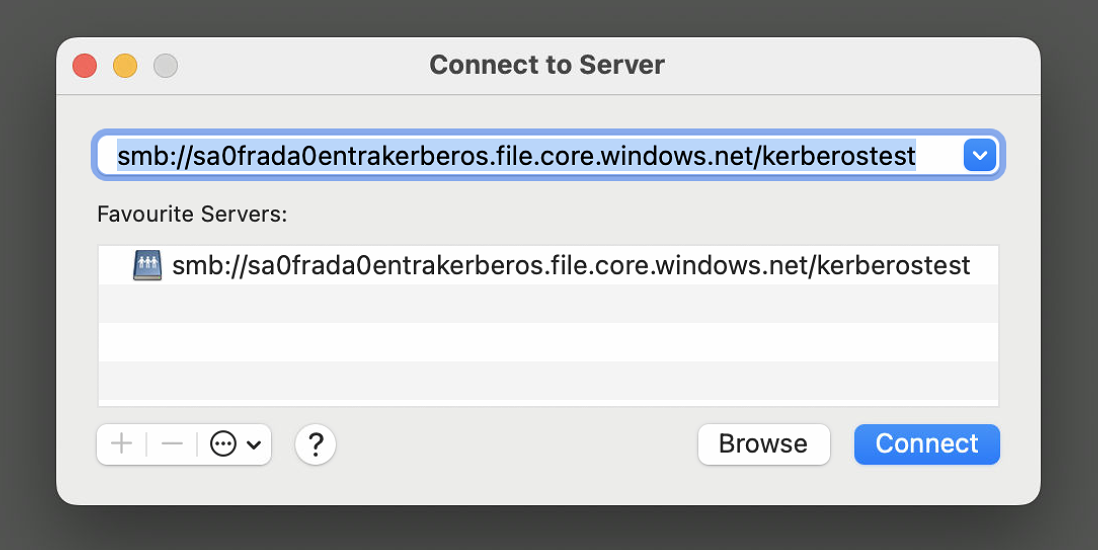 Azure File Share with Entra Kerberos Authentication Seamless Access