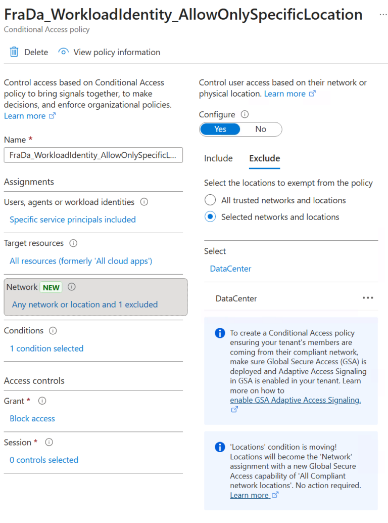 Conditional Access for Workload Identities – headsinthecloud.blog